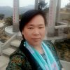  幸福的女人的头像
