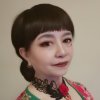芳姐，勿忘我的头像