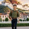 在路上行走的人的头像