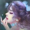 娇艳的女神的头像